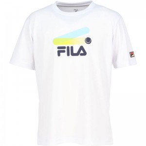 FILA(フィラ)グラフィックTシャツテニス 半袖Ｔシャツ(vm5707-01)