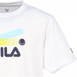 FILA(フィラ)グラフィックTシャツテニス 半袖Ｔシャツ(vm5707-01)