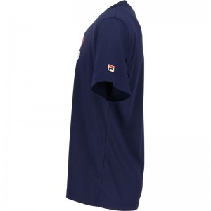 FILA(フィラ)グラフィックTシャツテニス 半袖Ｔシャツ(vm5707-20)