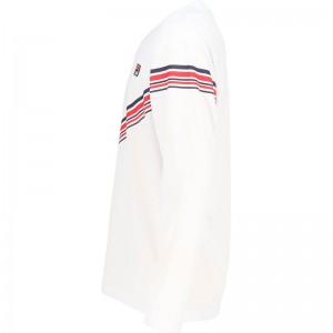 FILA(フィラ)ロングスリーブシャツテニス 長袖Ｔシャツ(vm5708-01)