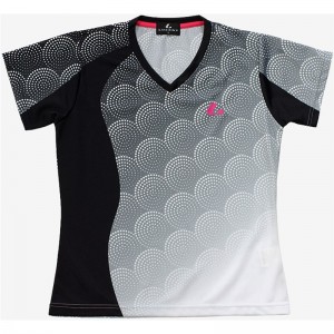 lucent(ルーセント)LUCENT ゲームシャツ W BKテニスゲームシャツ W(xlh2499)