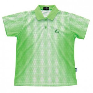 ルーセント LUCENTLadies ゲームシャツ(パステルグリーン)テニスゲームシャツ(XLP4645)