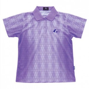 ルーセント LUCENTLadies ゲームシャツ(パステルパープル)テニスゲームシャツ レディース(XLP4648)