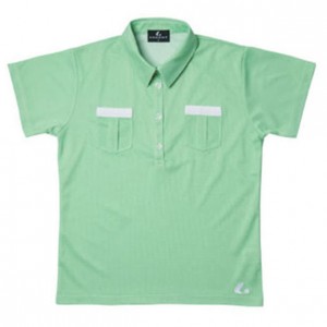 ルーセント LUCENTLadies ゲームシャツ(グリーン)テニスゲームシャツ レディース(XLP4715)