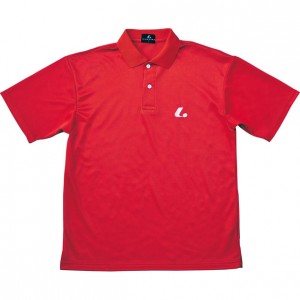 ルーセント LUCENTUNI ポロシャツ(レッド)テニスゲームシャツ(XLP5101)