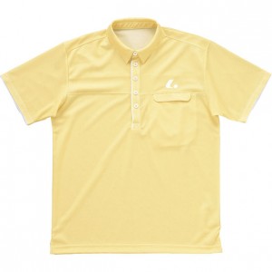 ルーセント LUCENTUni ゲームシャツ(イエロー)テニスゲームシャツ(XLP8283)