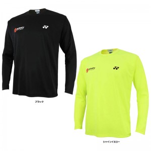 YONEX(ヨネックス)ユニロングスリーブTシャツテニス 長袖Ｔシャツ(yos22095-007)