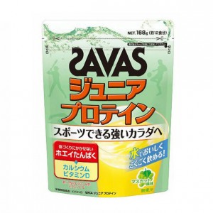 ザバス SAVASジュニア プロテイン マスカット風味 バッグ168g(約12食分)サプリメント プロテイン(CT1026)
