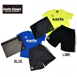 アールズコート Earls courtジュニアトレーニング2点セット(帽子ナシ)JR サッカーウェア(ECJ-ST001WAKE)