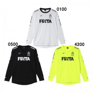 finta(フィンタ) FDB 長袖プラクティスシャツ サッカープラクティクスシャツ プラシャツ 長袖 23FW (FT4005)