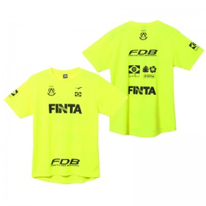 フィンタ FINTA FDB プラクティスシャツ サッカー フットサル ウェア プラシャツ 24SS (FT4117)