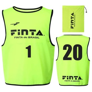 フィンタ FINTA ビブス（20枚セット） サッカー フットサル ウェア ビブスセット21FW(FT6556)
