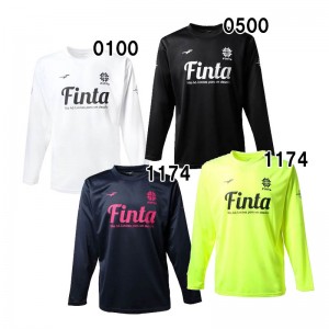finta(フィンタ) L/SプラクティスTシャツ サッカープラクティクスシャツ プラシャツ 長袖 22FW (FT8818)
