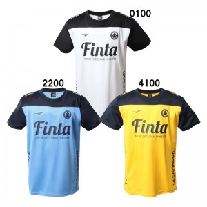 フィンタ FINTA JR プラクティスシャツ ジュニア サッカー フットサル ウェア プラシャツ 23SS (FT8950)