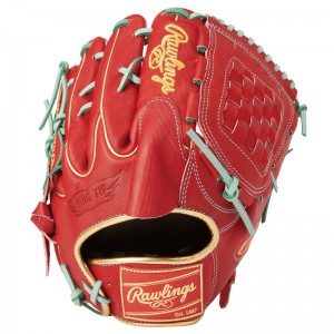 ローリングス Rawlings軟式HOHプロジーンズA15Wスカーレット軟式用グローブ 24AWGR4FR7A15W