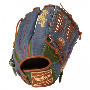 ローリングス Rawlings軟式HOHプロジーンズN65MLグリーン/N軟式用グローブ 24AWGR4FR7N65