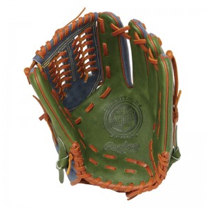 ローリングス Rawlings軟式HOHプロジーンズN65MLグリーン/N軟式用グローブ 24AWGR4FR7N65