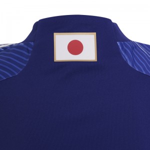 アディダス adidasサッカー日本代表2022 キッズ ホーム レプリカ ユニフォーム JAPAN HOME KIDS JERSEY日本代表 ウェア プラシャツ22FW(IH246-HC6299)
