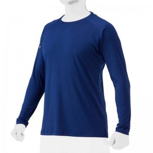 ミズノ MIZUNOロングTシャツ(長袖)  野球 BBシャツ/Tシャツ Tシャツ(12JAAT19)