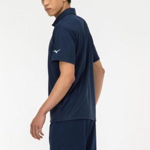 ミズノ MIZUNOナビドライポロシャツ(半袖)トレーニングウエア (メンズ) ポロシャツ(32MA2195)