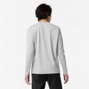 ミズノ MIZUNO発熱素材 ブレスサーモシャツ (クルーネック) メンズトレーニング Ｔシャツ(32MAA543)