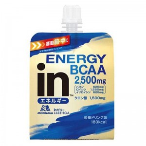 ミズノ MIZUNO森永製菓/inゼリー エネルギーBCAA180g 栄養ドリンク味フィットネス サプリメント(36JMM40100)