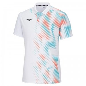 ミズノ MIZUNOゲームシャツ(ラケットスポーツ)  テニス/ソフトテニス ウエア ゲームウエア(62JAA006)