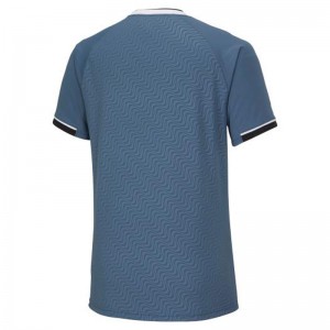 ミズノ MIZUNOソーラーカットゲームシャツ(ラケットスポーツ)  テニス/ソフトテニス ウエア ゲームウエア(62JAA031)