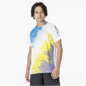 ミズノ MIZUNOプラクティスシャツ(ラケットスポーツ)テニス/ソフトテニス ウエア Ｔシャツ/ポロシャツ(62JAA044)