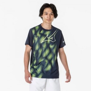 ミズノ MIZUNORBプラクティスシャツ(ラケットスポーツ)  テニス/ソフトテニス ウエア Ｔシャツ/ポロシャツ(62JAAZ11)