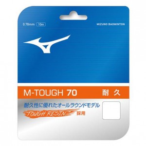 ミズノ MIZUNOM-TOUGH 70(バドミントン)バドミントン ストリング(73JGA920)