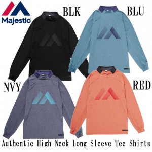 マジェスティック MajesticAuthentic High Neck Long Sleeve Tee Shirts野球ウェア(MK-XM03MAJ0004)