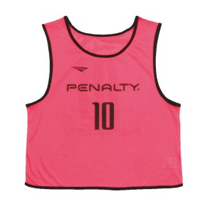 ペナルティ penalty ビブス大人 ジュニア 番号入 (10枚セット) サッカー フットサル ウェア 23SS(PE2641/PE2641J)