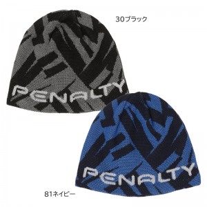 ペナルティ penalty 裏フリースニットキャップ サッカー フットサル アクセサリー 帽子 キャップ 24FW (PEF4524)