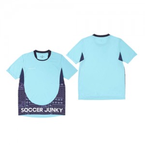 サッカージャンキー SOCCER JUNKY カン・テム犬+1 ワークアウトシャツ フットサル サッカー ウェア 23SP (SJ23A02)