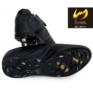 ジームス Zeems新型樹脂底 軽量スパイク レギュラーカット野球スパイク 埋メ込ミ 金具(ZCE-10)
