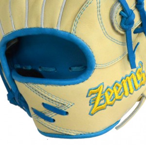 ジームス Zeems 限定 軟式 カラーグラブ 外野手用 Zeems型ロゴ 野球 軟式 グローブ グラブ 一般  23AW(ZKG-GB28N-ZEEMA)